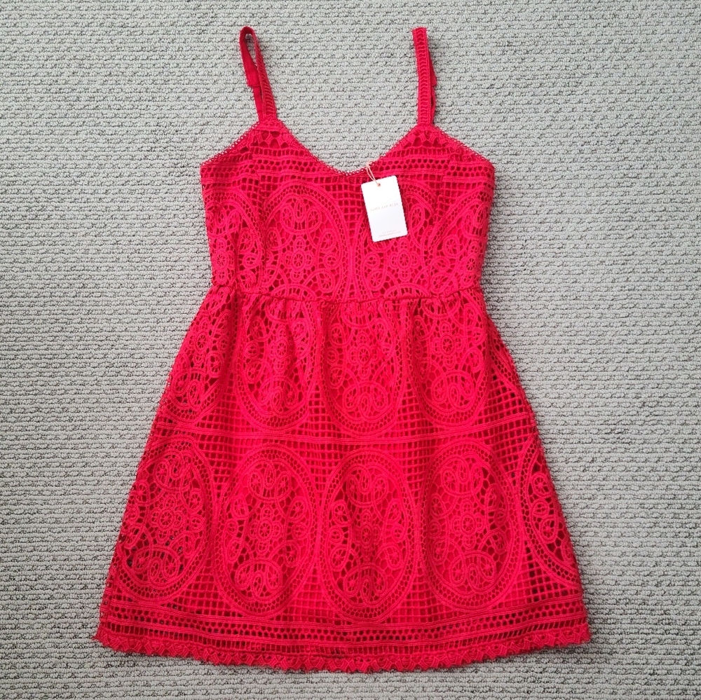 Red Lace Dress